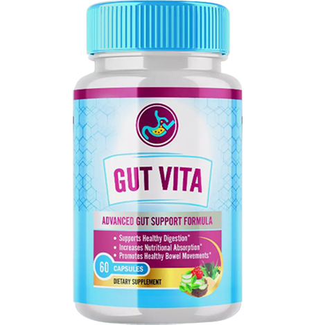 Gut Vita digestive support supplement bottle